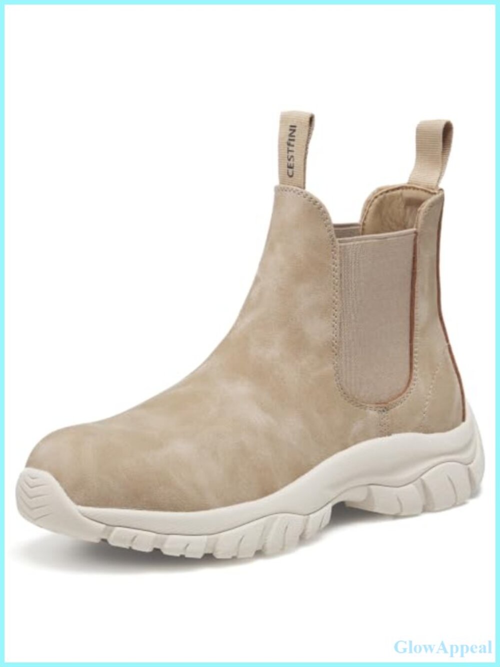 Chelsea Ankle Boots Polyurethane Western Style Slip-On Water Resistant